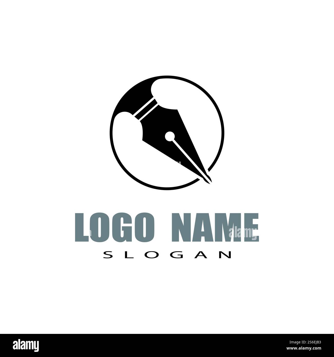 Pentool icon flat design vector illustration symbol Stock Vector