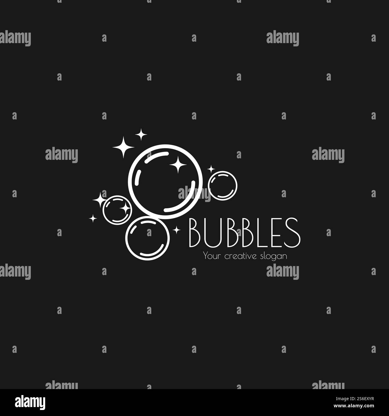 Natural realistic bubble illustration vector design Stock Vector Image ...