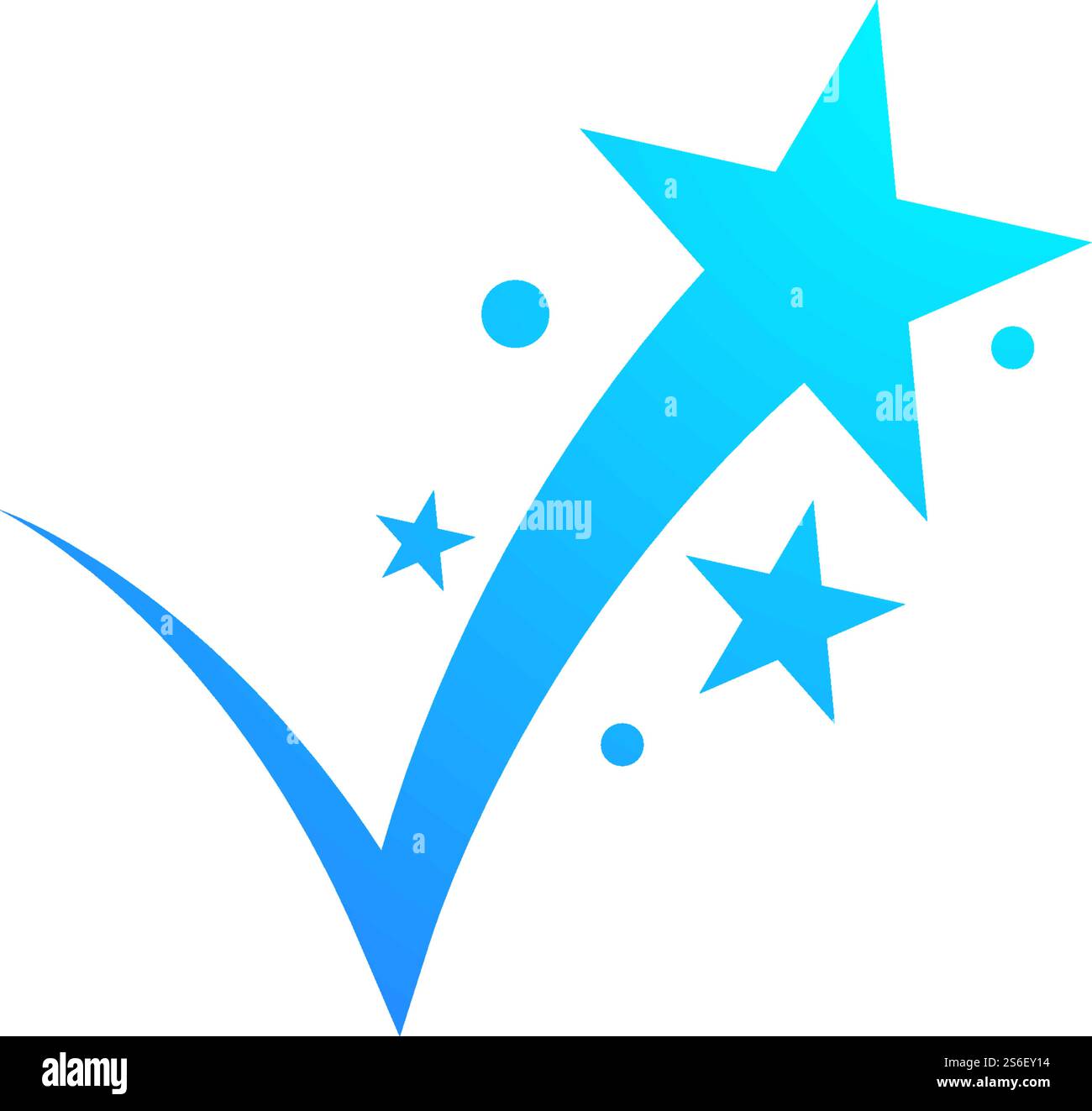 Star Logo illustration vector design Stock Vector