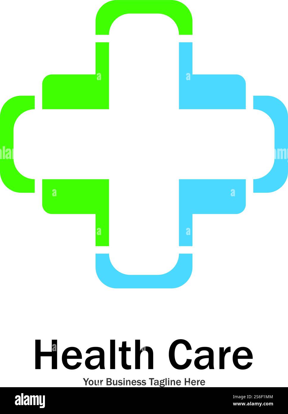 Modern cross logo. Health, medical icon template - Vector Stock Vector ...