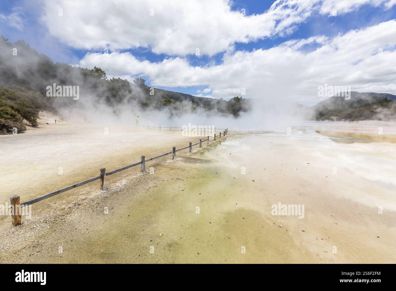 An image of geothermal activity at Rotorua in New Zealand Stock Photo ...
