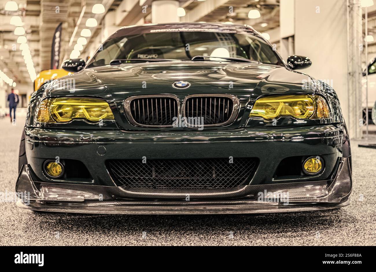 New York City, USA - March 27, 2024: BMW E46 M3 car at New York ...