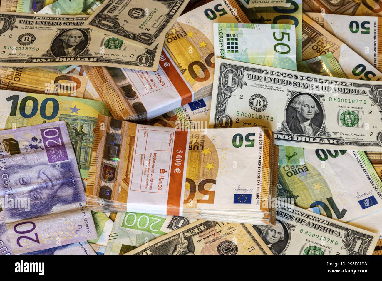 Krone Dollar Euro The "US Uncertainty" Factor