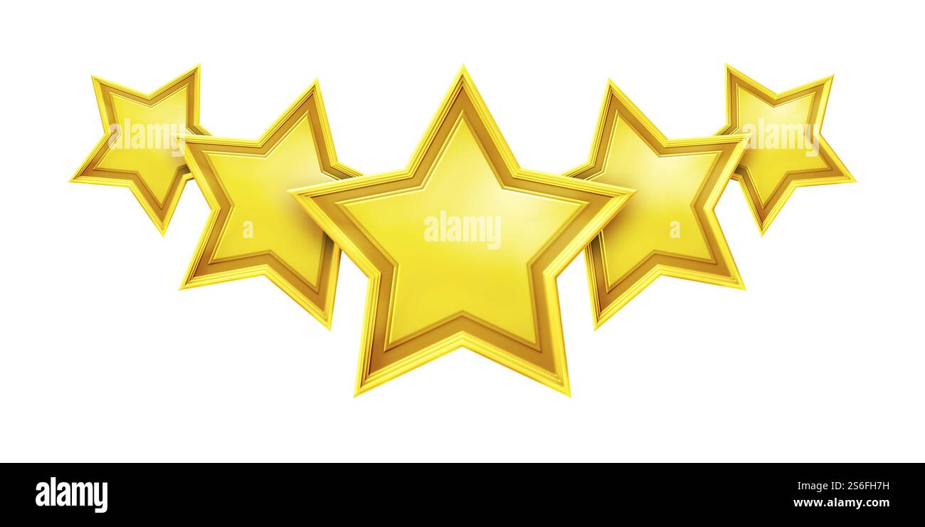A five star Cut Out Stock Images Pictures Alamy