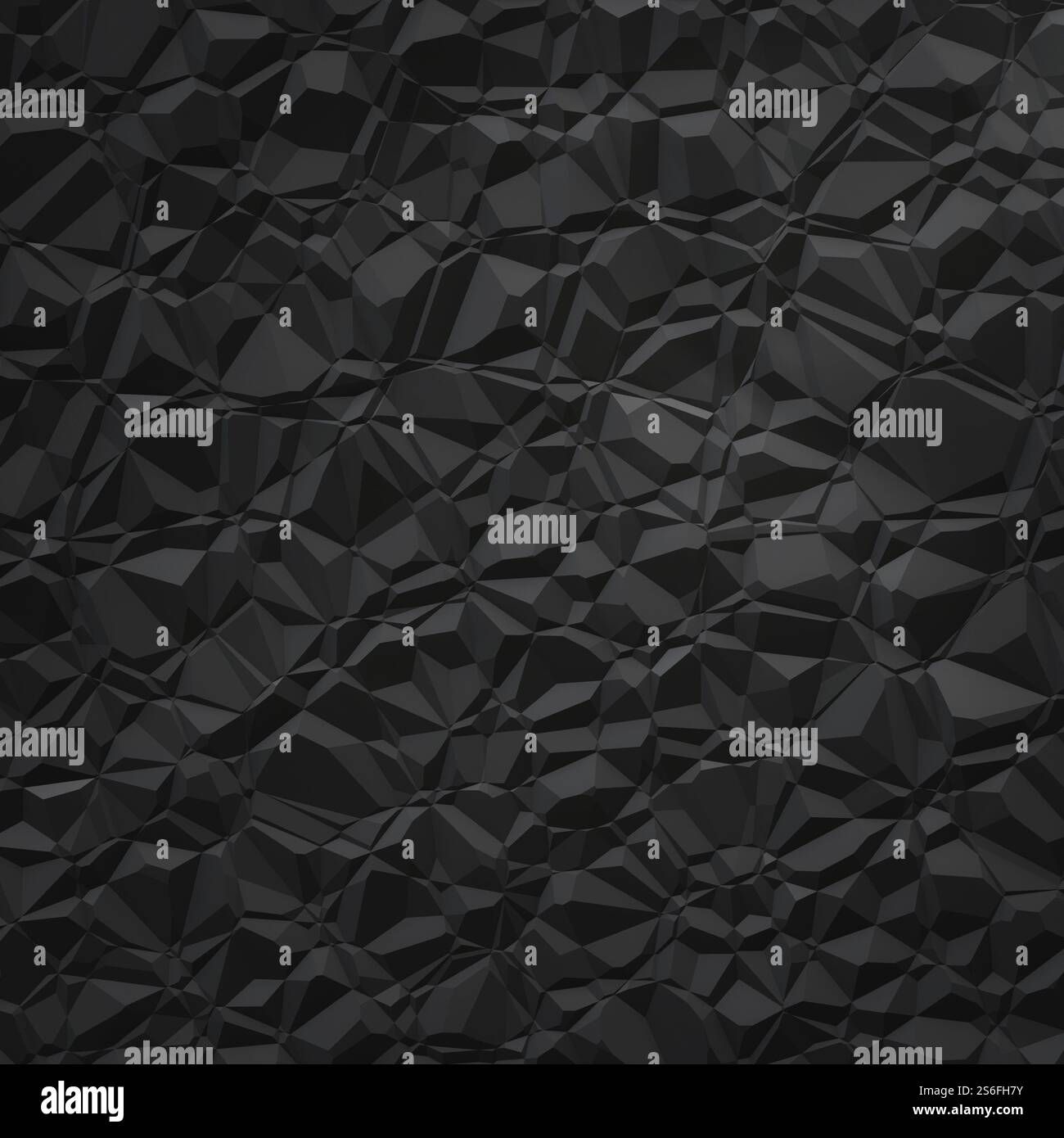 An illustration of a black polygon background Stock Photo - Alamy