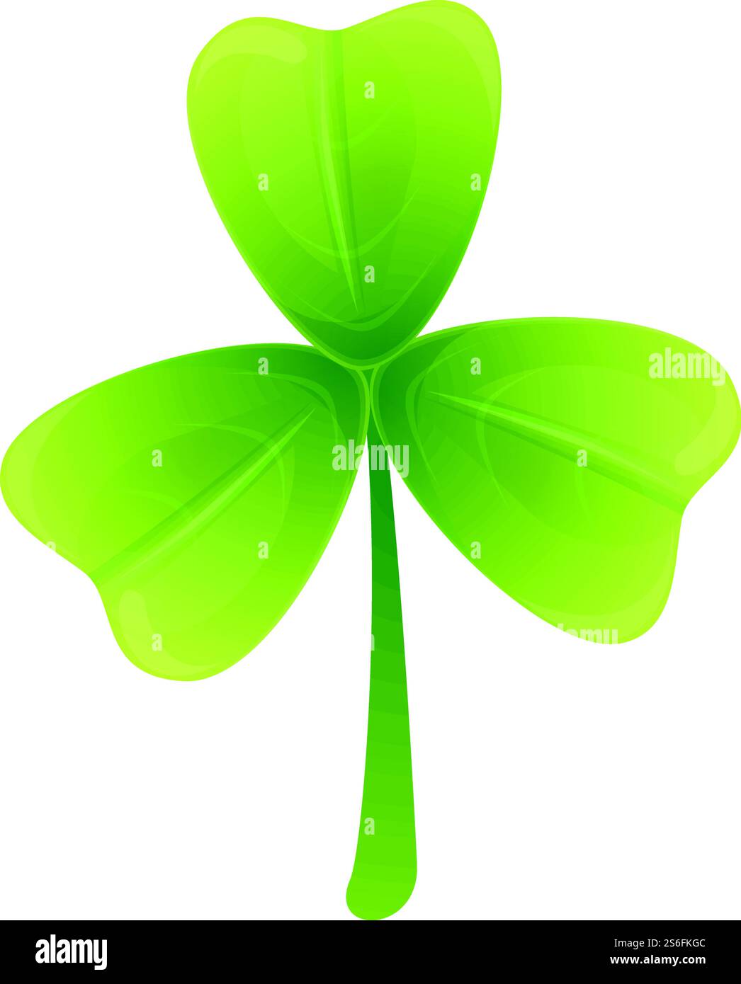 Clover luck icon. Cartoon of clover luck vector icon for web design ...