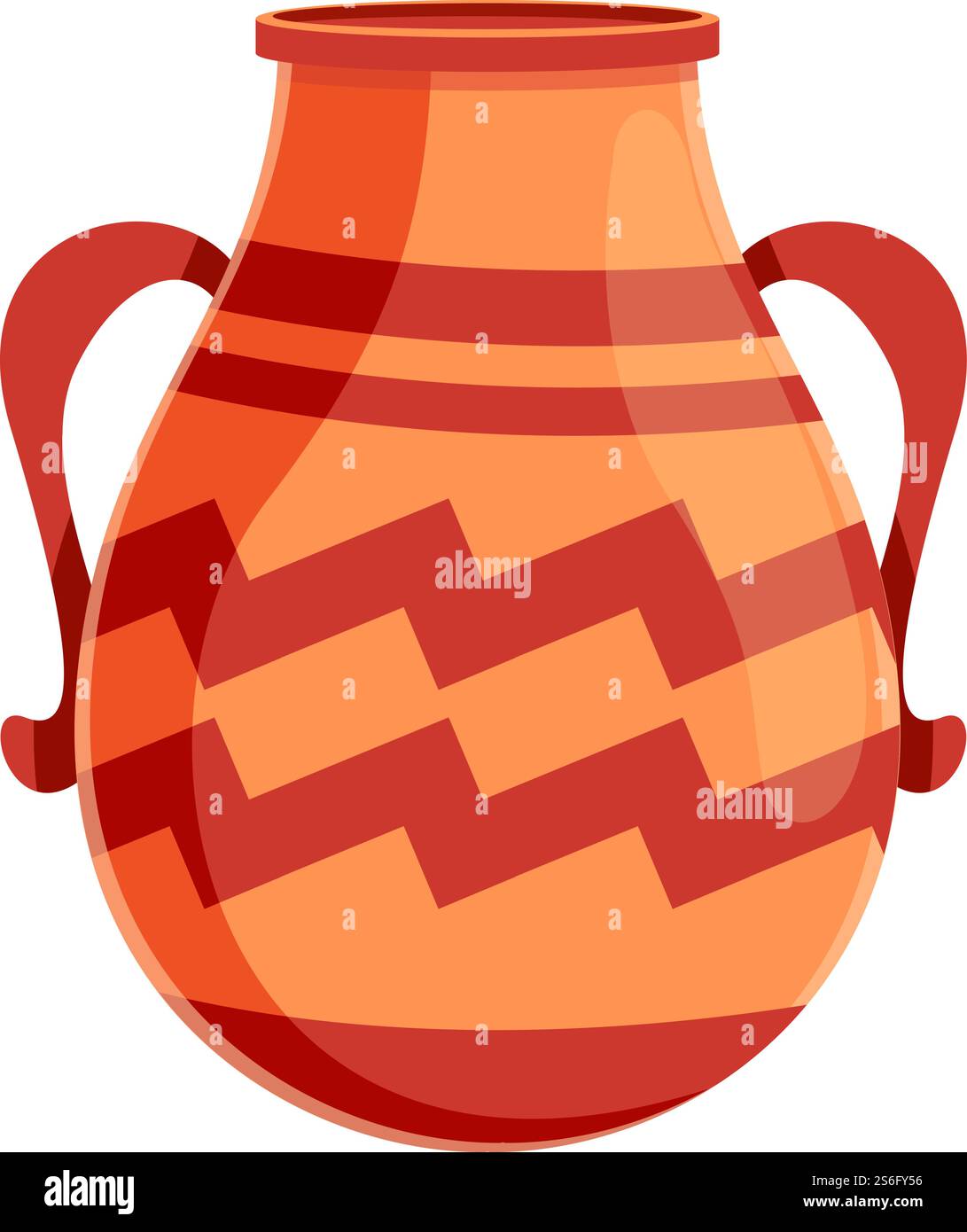 Amphora traditional icon. Cartoon of amphora traditional vector icon ...