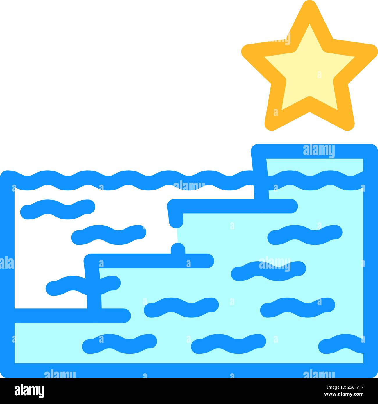 Successful goal fulfillment line icon hi-res stock photography and ...