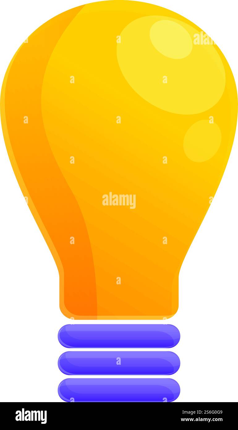 Marketing mix idea bulb icon. Cartoon of Marketing mix idea bulb vector ...