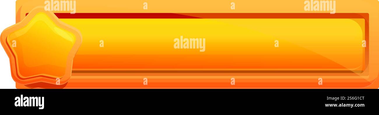 With loading bar gold star Stock Vector Images - Alamy