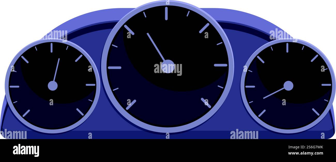 Car sport dashboard icon. Cartoon of Car sport dashboard vector icon ...