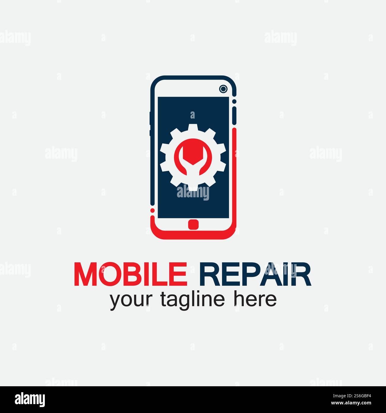 Mobile Phone Repair Logo.phone service logo, Rhone Repair, simple ...