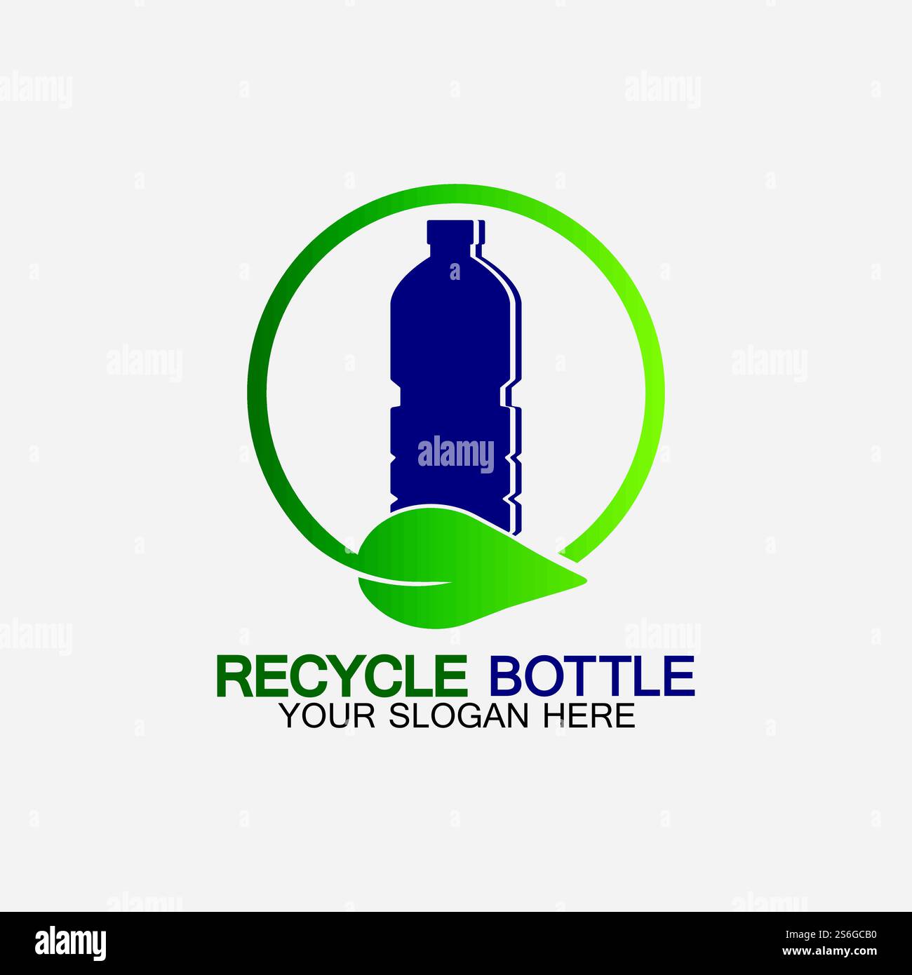 Recycle plastic bottle logo icon vector illustration design.Bottle with ...