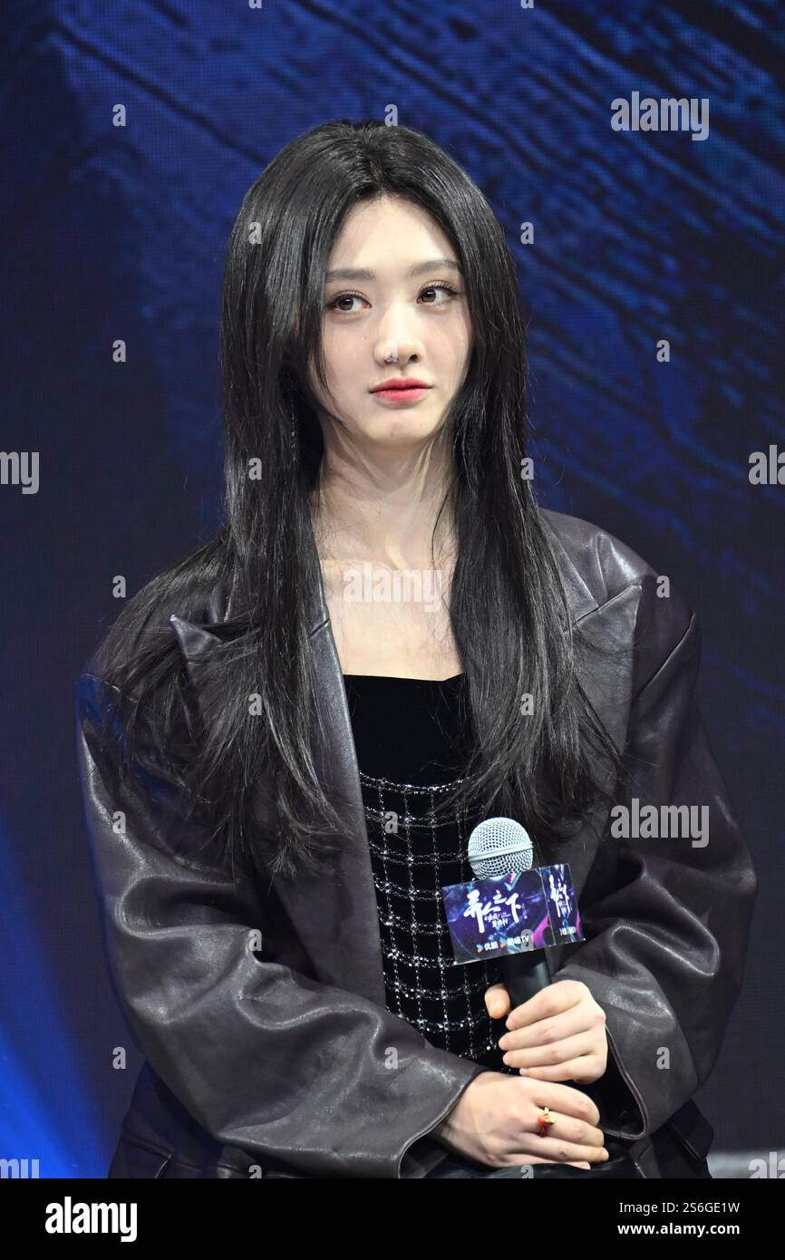 Chinese actress Wang Yinglu attends an activity in Beijing, China, 16 ...