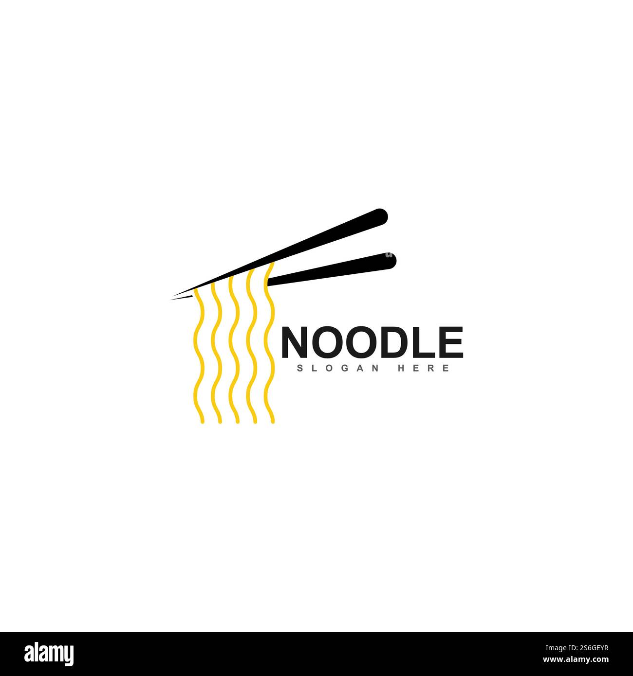 chinese noodle logo design icon template. japanese ramen vector ...