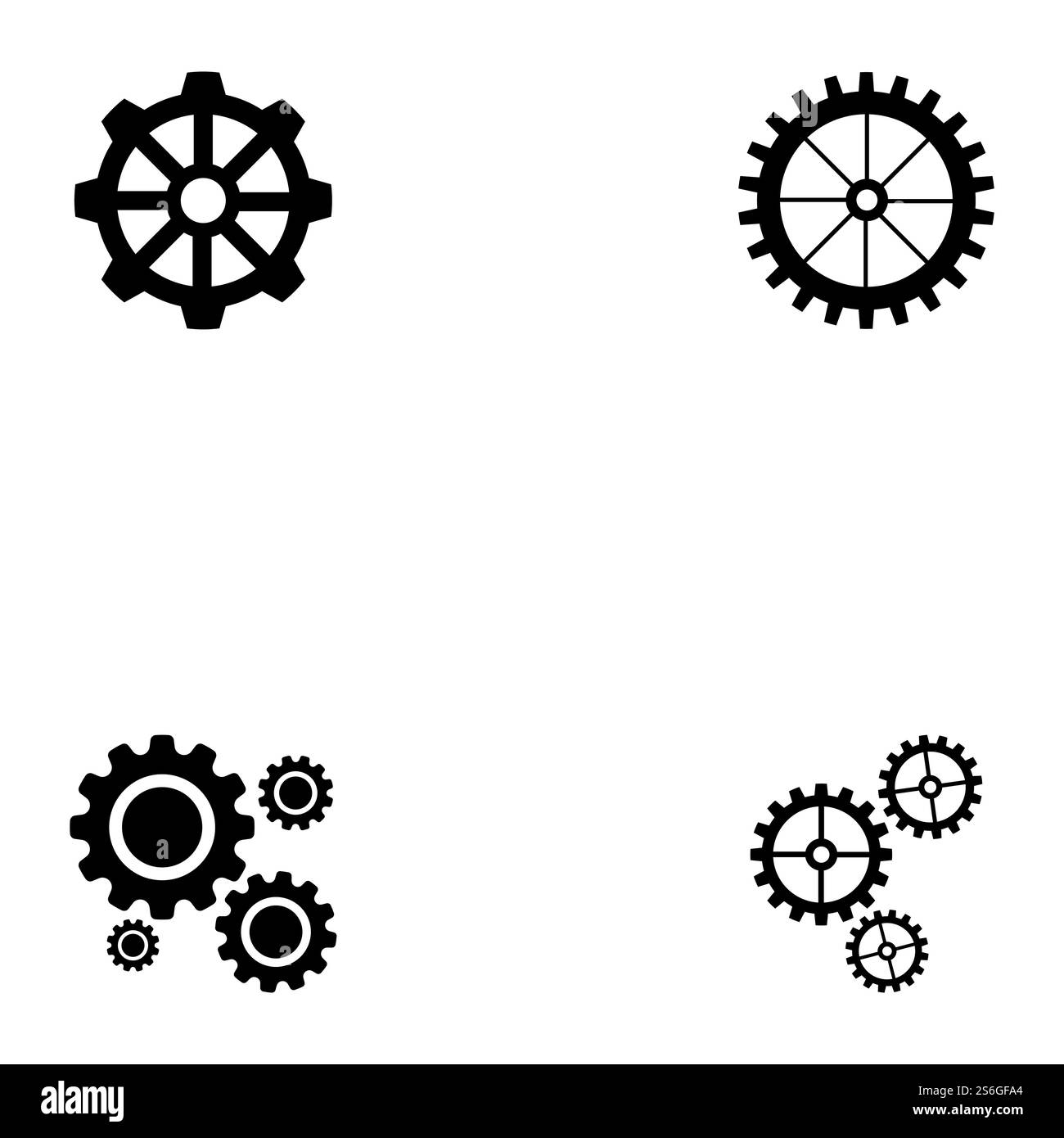 gear setting icon vector design illustration Stock Vector Image & Art ...