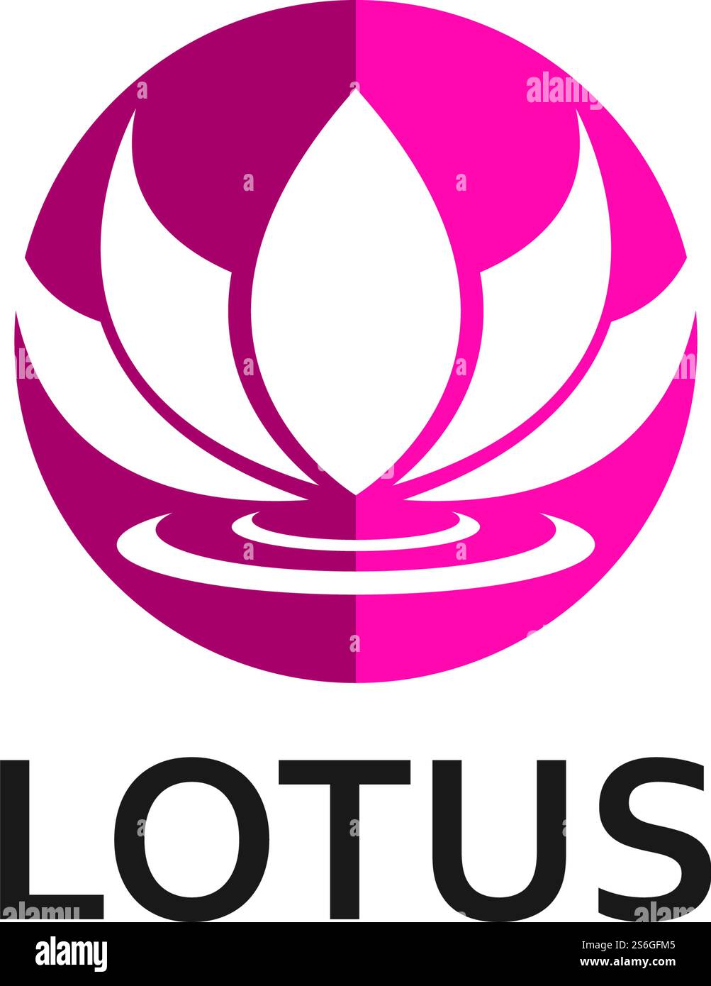 LOTUS Flower Creative Logo Or Symbol Template Icon Design Stock Vector ...