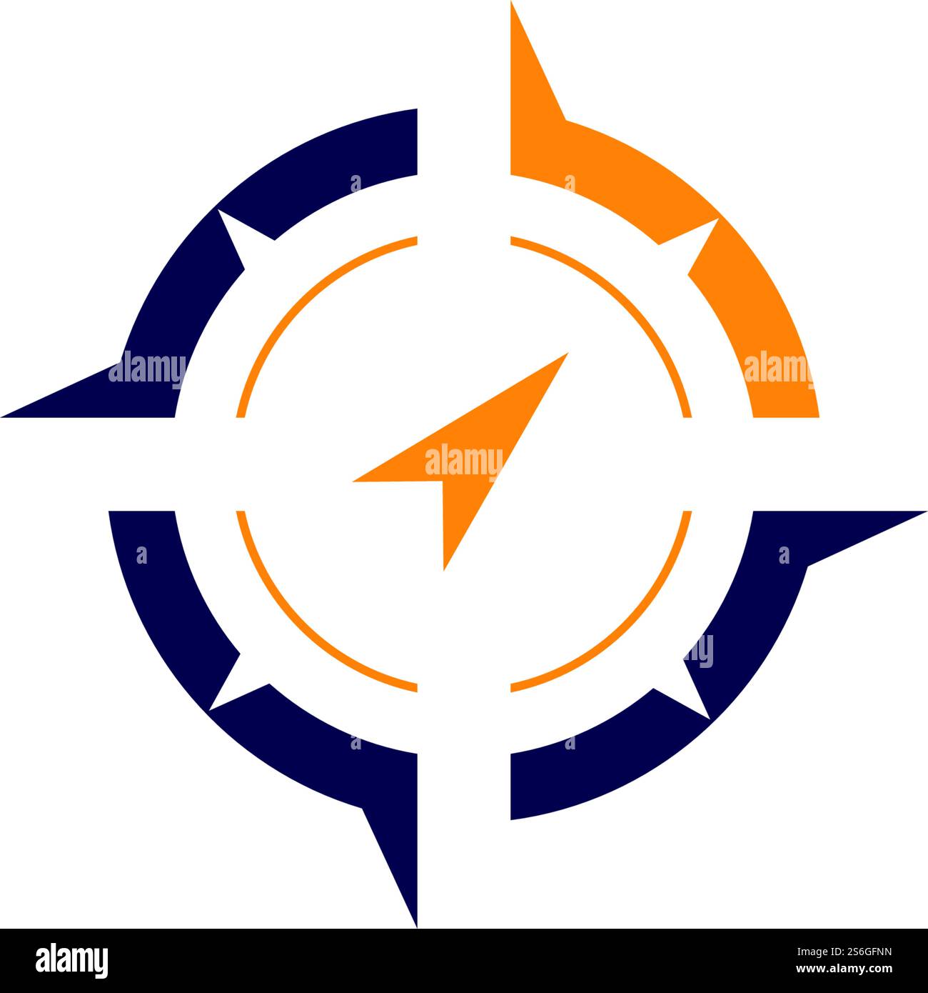 compass icon symbol logo template. outdoor adventure compass logo Stock ...