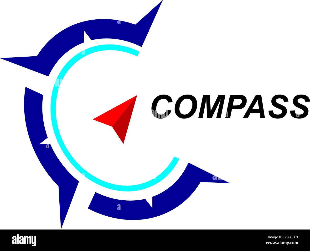compass icon symbol logo template. outdoor adventure compass logo Stock ...