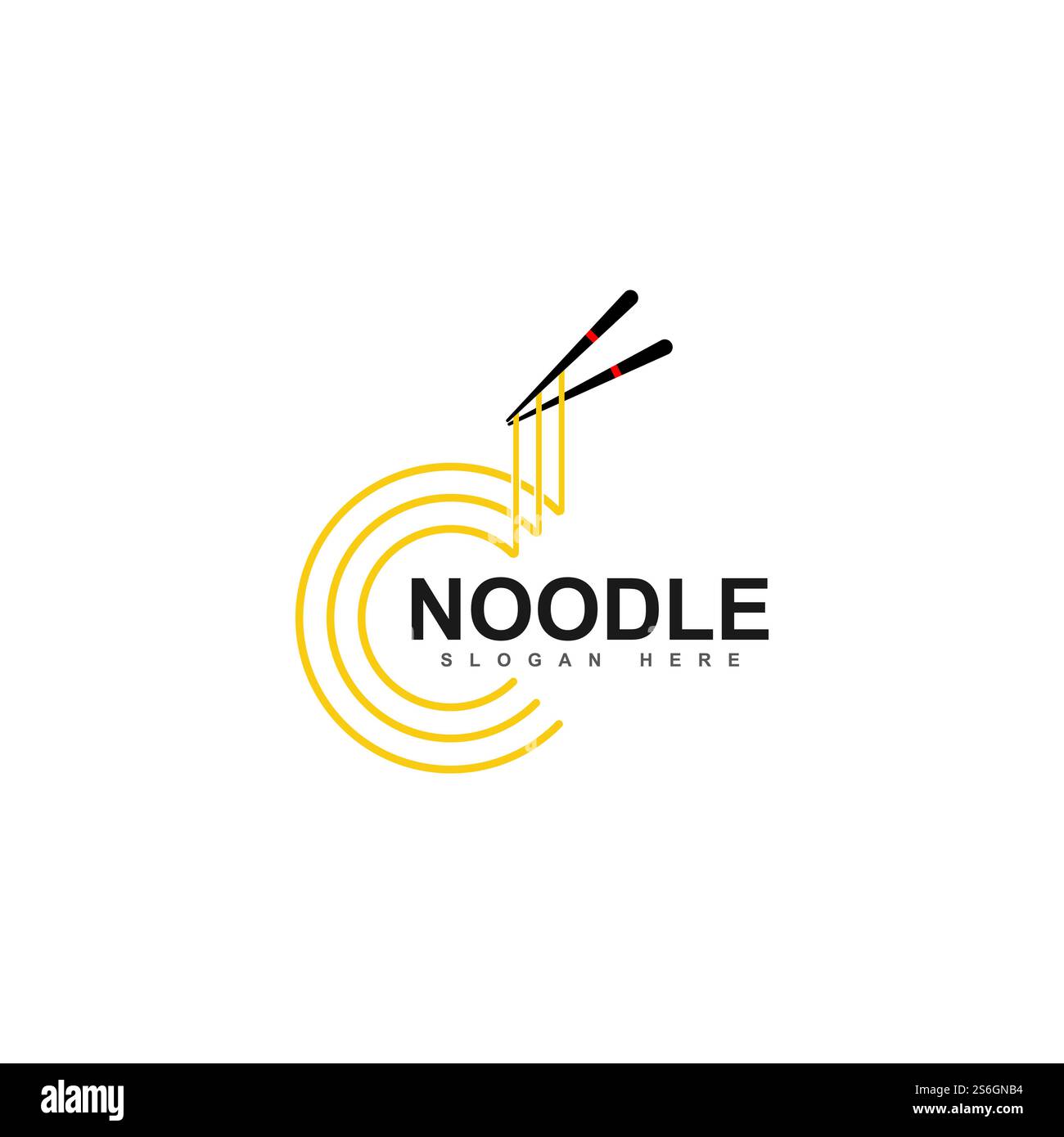 chinese noodle logo design icon template. japanese ramen vector ...