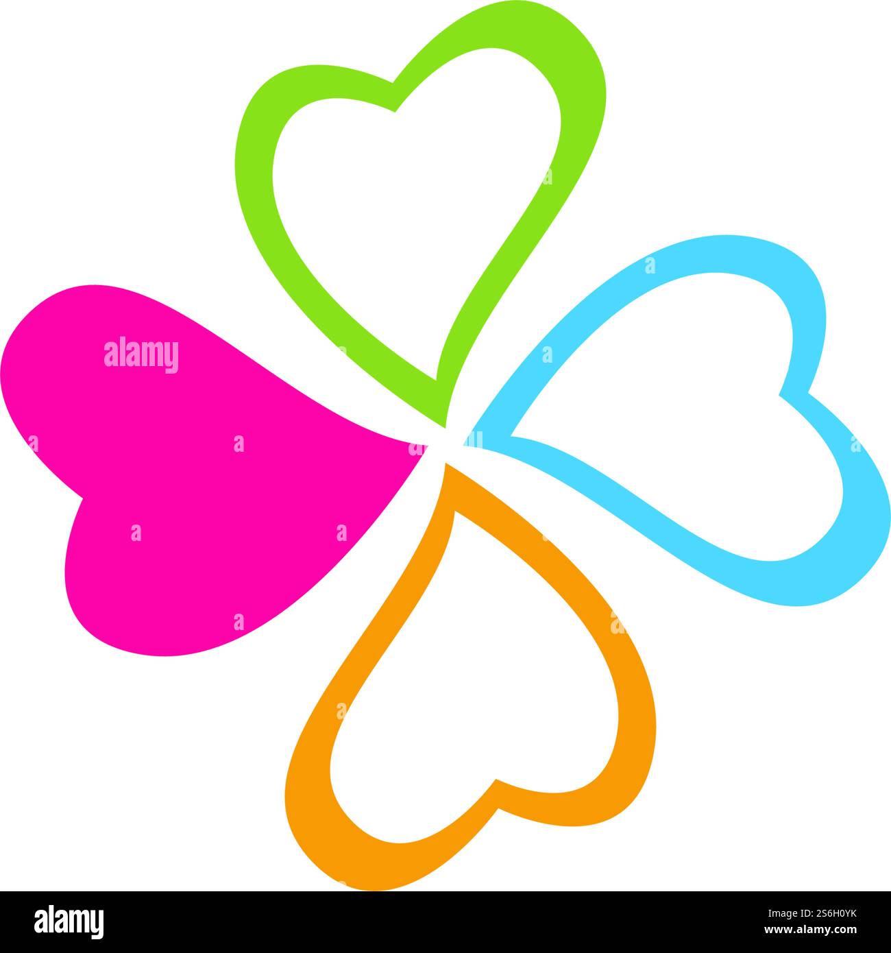 Clover leaf logo icon design template vector Stock Vector Image & Art ...