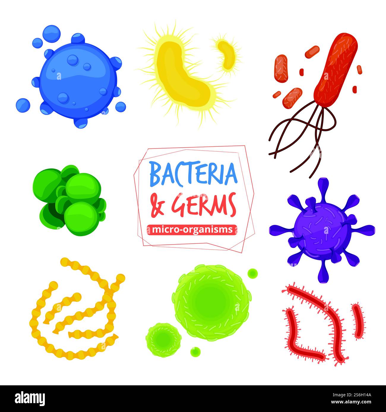 Microbes. Biology pandemic viruses allergen and pathogen microscopic ...