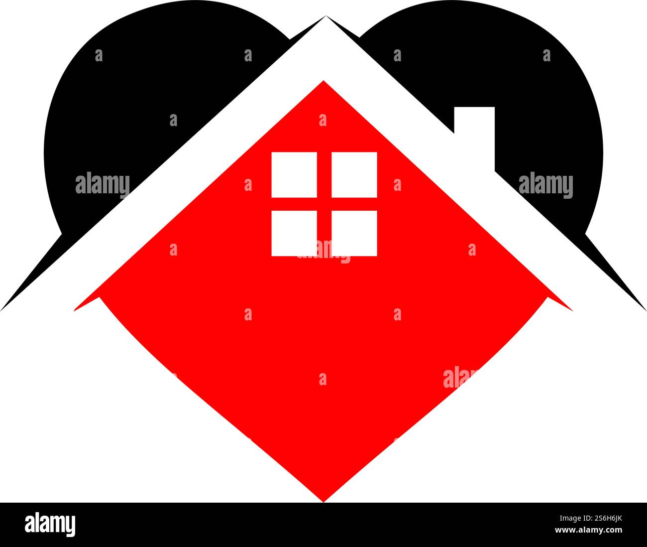 Home and love logos Stock Vector Image & Art - Alamy