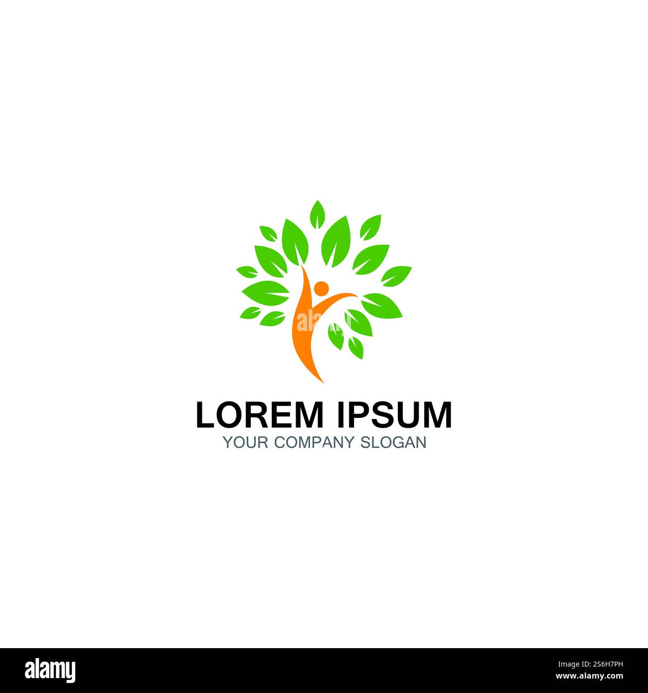 People Tree Logo Template Design Vector Stock Vector Image & Art - Alamy