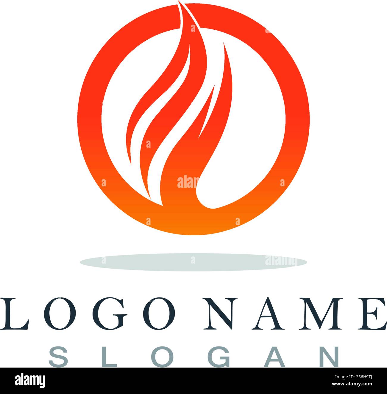 Fire flame nature logo and symbols icons template Stock Vector Image ...