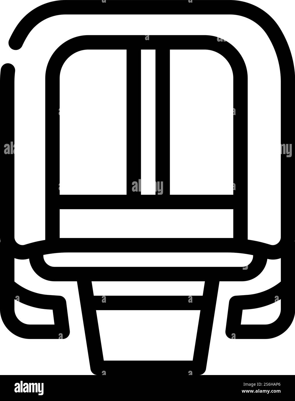 maglev modern train railway line icon vector. maglev modern train ...