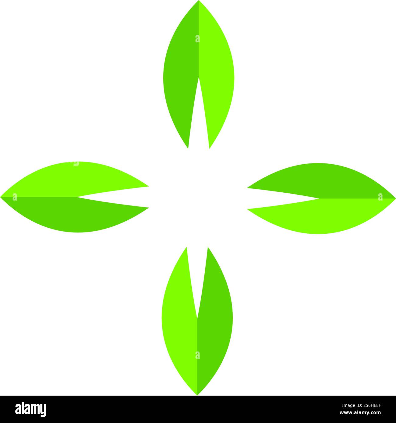 Vector leaves green nature logo and symbol Stock Vector Image & Art - Alamy
