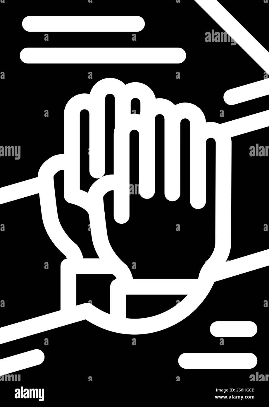 large packaging of detergent powder glyph icon vector. large packaging ...