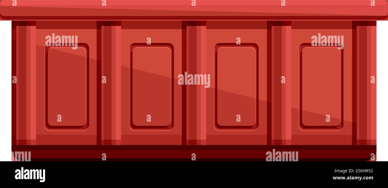 Restaurant bar counter icon. Cartoon of Restaurant bar counter vector ...