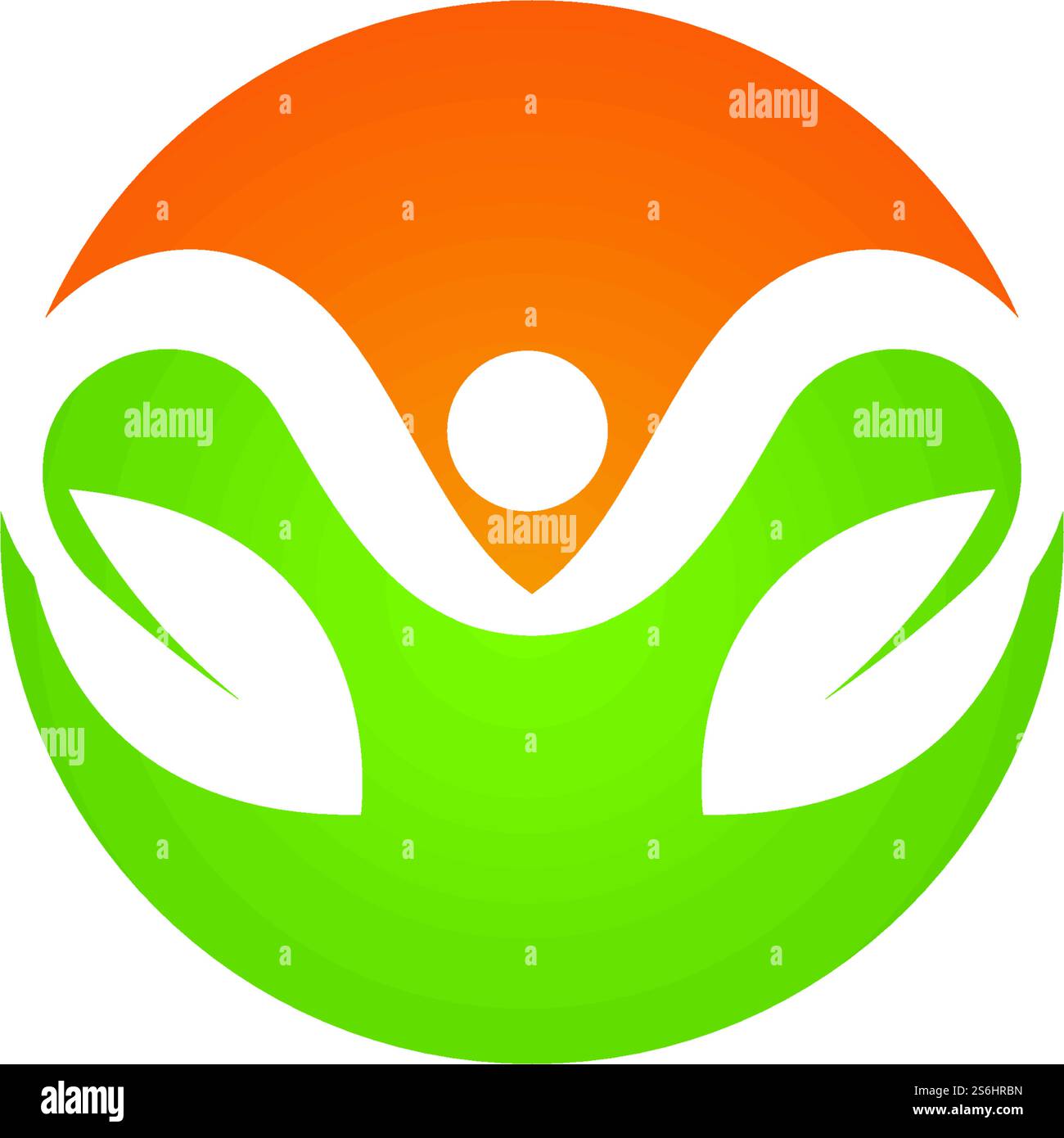 Vector leaves green nature logo and symbol Stock Vector Image & Art - Alamy
