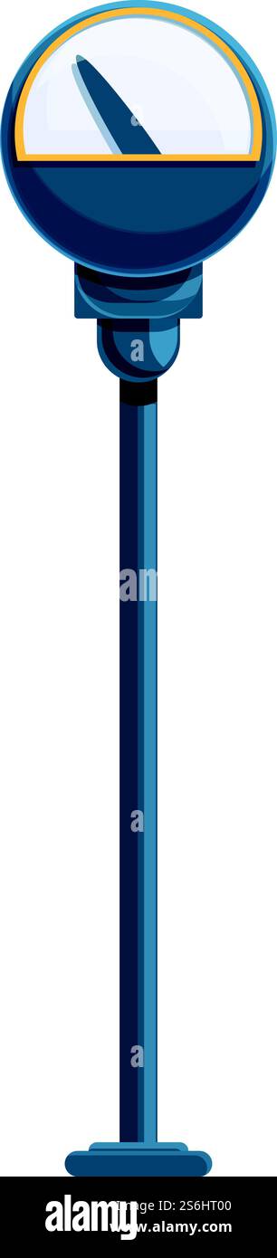 Parking time counter icon. Cartoon of Parking time counter vector icon ...