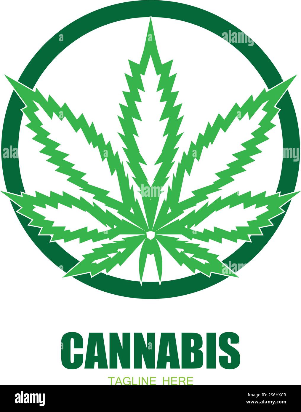 cannabis marijuana leaf icon vector Stock Vector Image & Art - Alamy