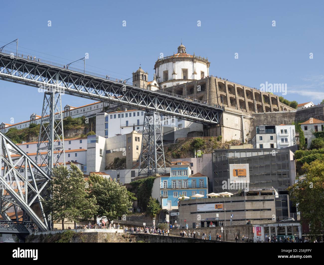 Mosteiro Santo Agostinho da Serra do Pilar Oporto Portugal Stock Photo