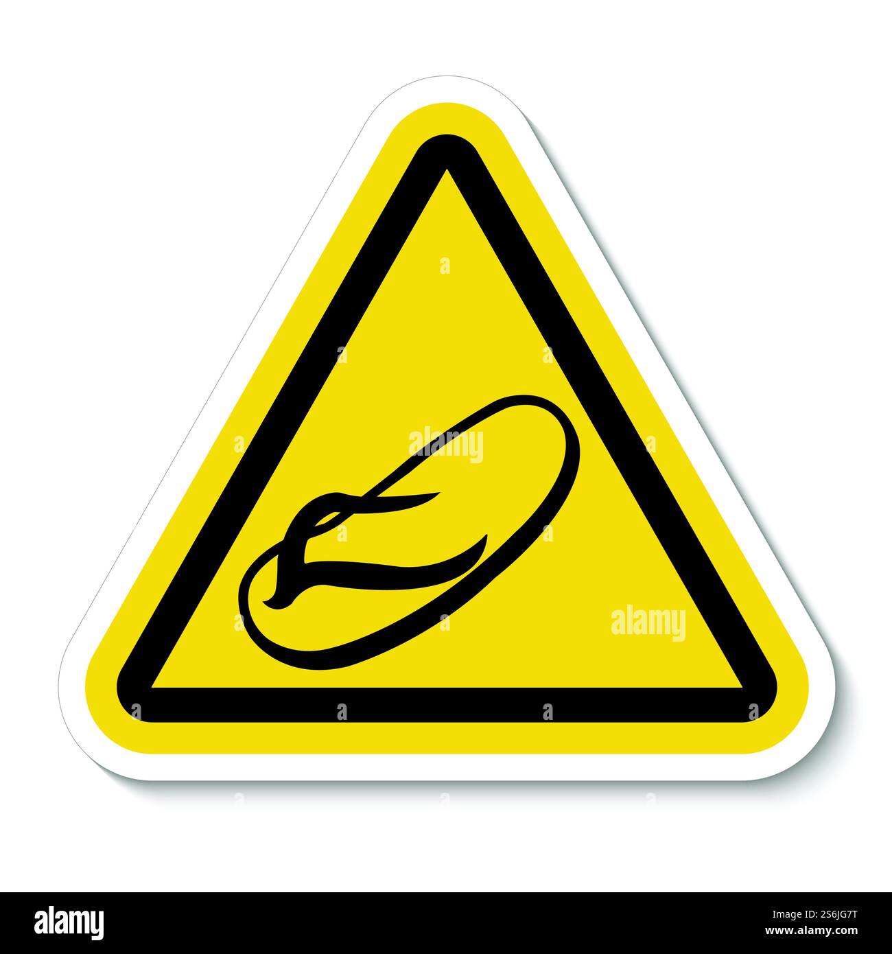 No Slipper On White Background Stock Vector