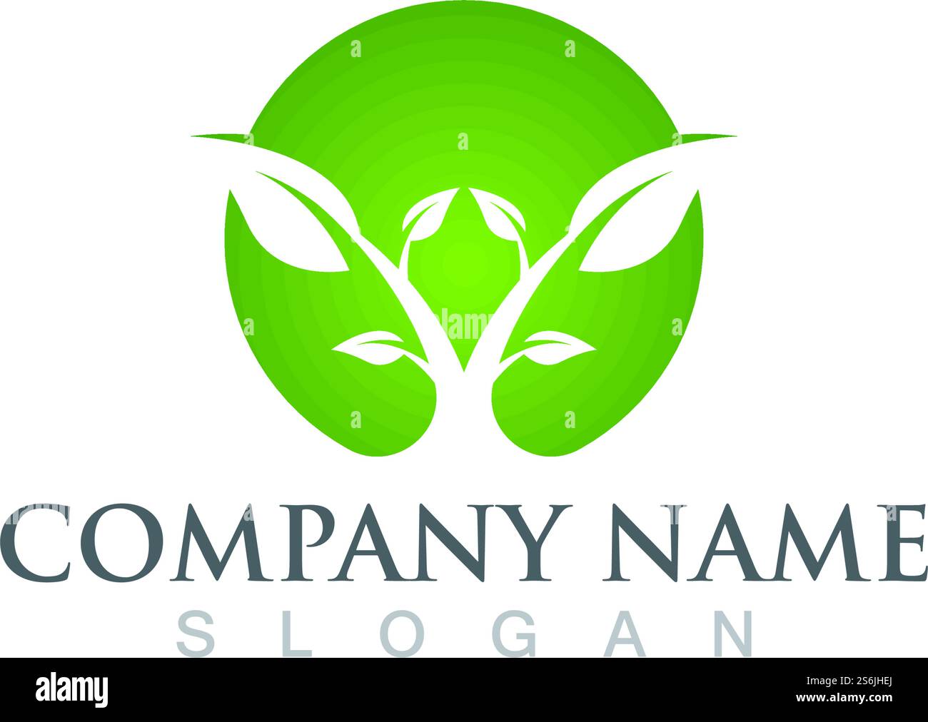 nature leaf logos Stock Vector Image & Art - Alamy