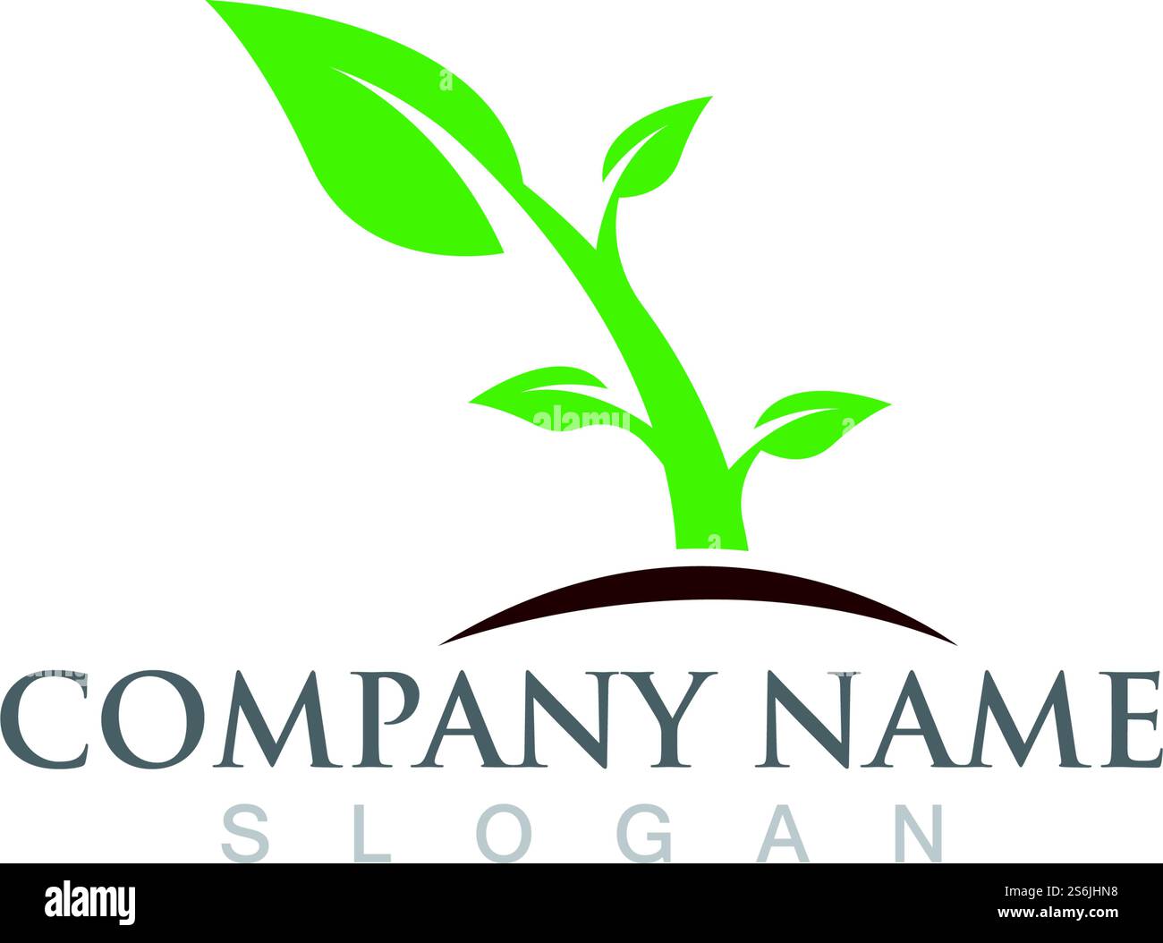 nature leaf logos Stock Vector Image & Art - Alamy