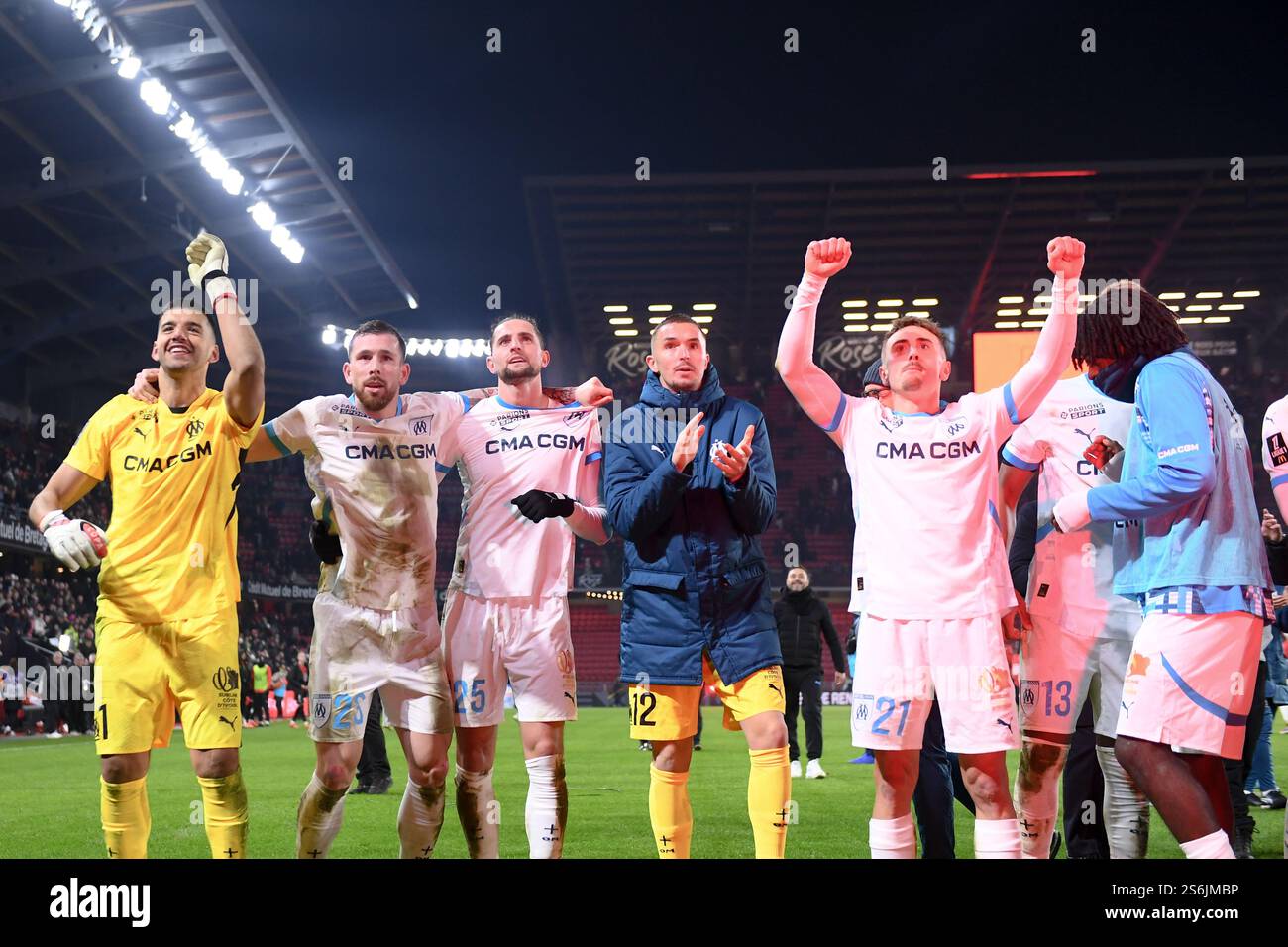 01 Geronimo RULLI (om) - 23 Pierre-Emile HOJBJERG (om) - 25 Adrien ...