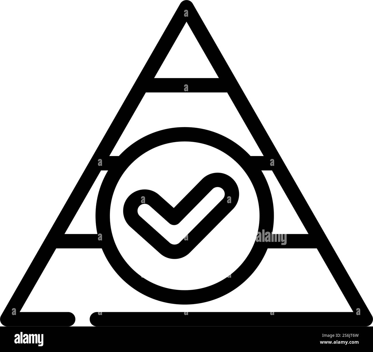 balanced diet line icon vector. balanced diet sign. isolated contour ...
