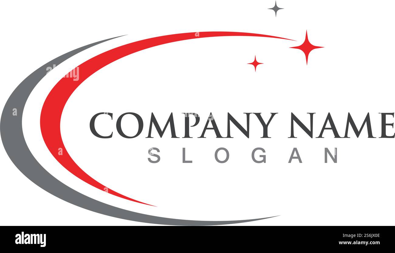 Faster Logo Template Stock Vector