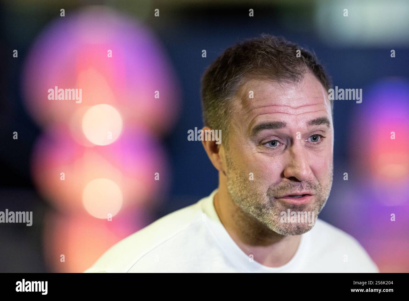 250117 Head coach Michael Apelgren of the Swedish men's national