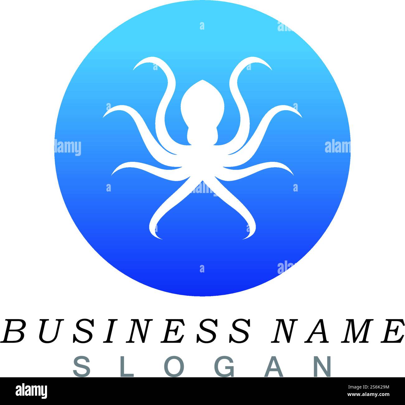 Octopus Silhouette Vector Graphics Stock Vector Image & Art - Alamy
