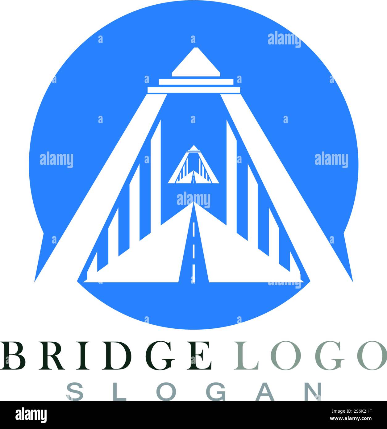 Bridge logo and symbol vector template Stock Vector Image & Art - Alamy