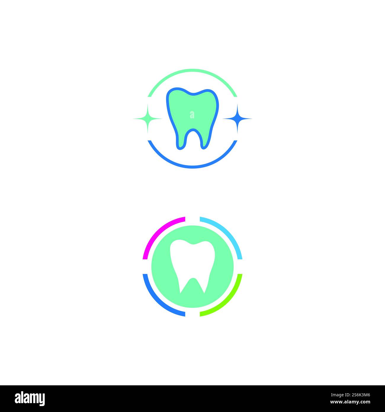 Tooth Teeth Dentist Dental dentistry with Stars logo design Stock ...