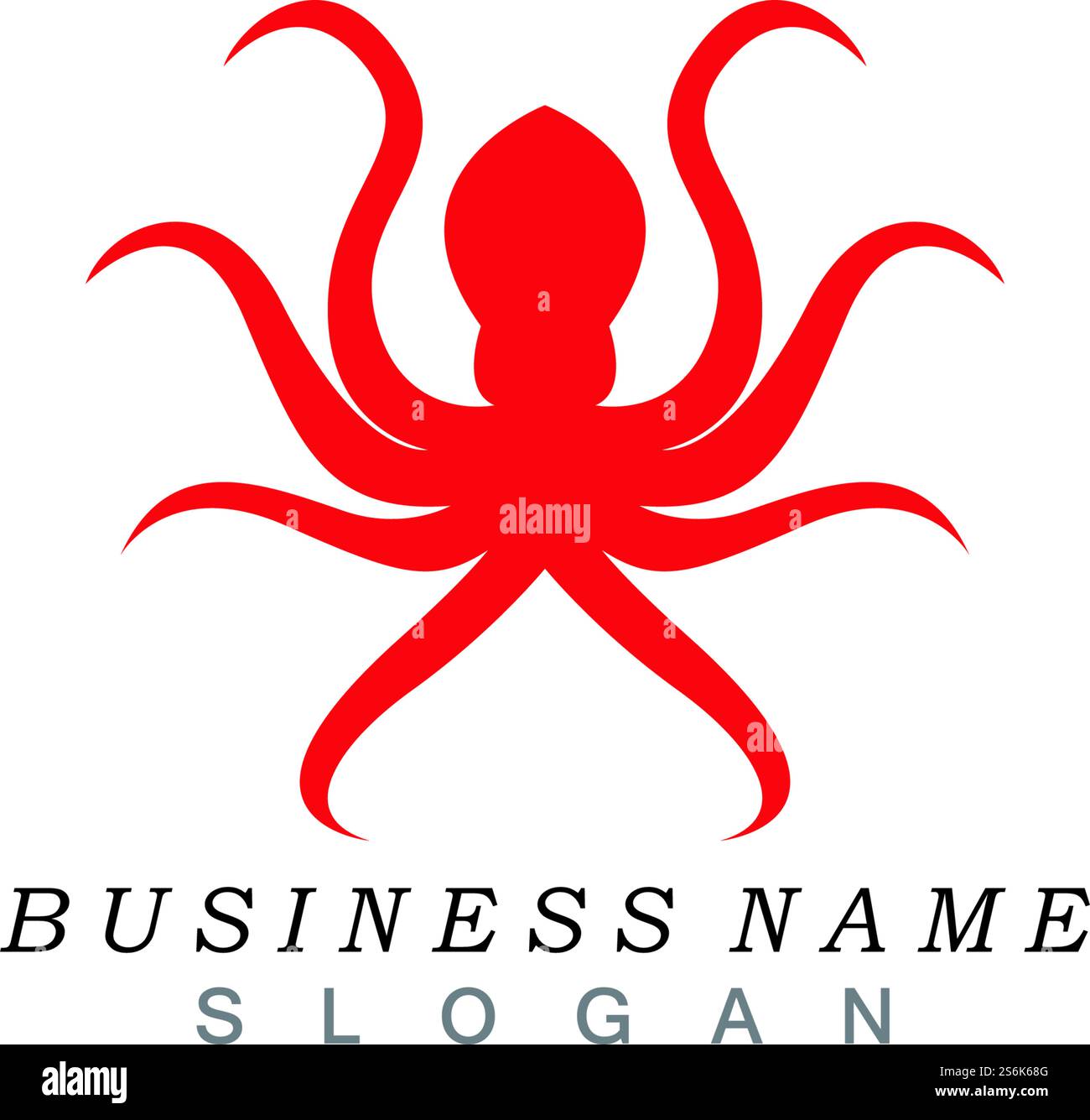 Octopus Silhouette Vector Graphics Stock Vector Image & Art - Alamy