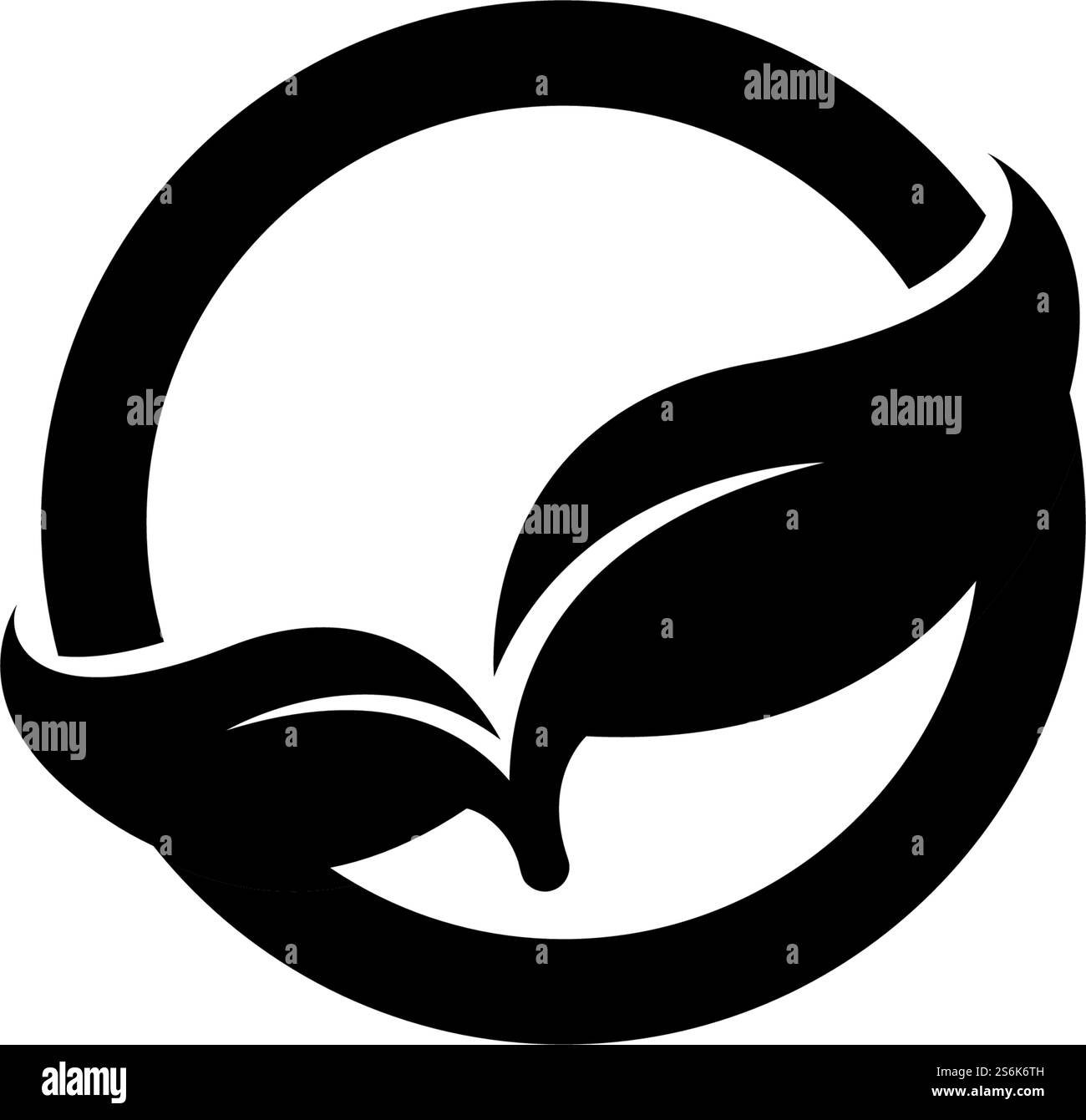 Vector leaves green nature logo and symbol Stock Vector Image & Art - Alamy