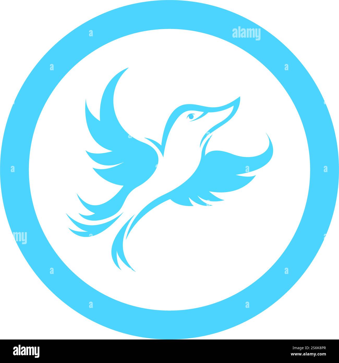 Dove Bird Fly Logo Stock Vector Image & Art - Alamy